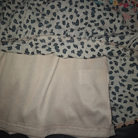 Savanna Jane Cheetah Print V-Neck  Dress S Embroidered - Picture 9 of 10